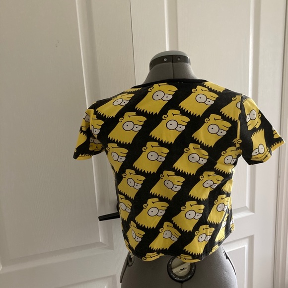 Bart Simpson Crop Top - Picture 2 of 3